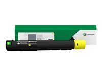 Žlutá - originální - kazeta s barvivem LCCP, LRP - pro Lexmark CX931dse
