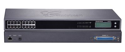 Grandstream GXW4216 V2, VoIP, SIP, 16x FXS, 1x Gbit LAN, grafický displej, RJ21, rack