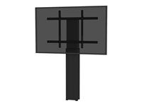 Držák - motorizovaný - pro plochý panel - černá - velikost obrazovky: 42"-100" - montáž na stěnu