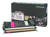 Purpurová - originální - kazeta s barvivem - pro Lexmark C522, C524, C530, C532, C534