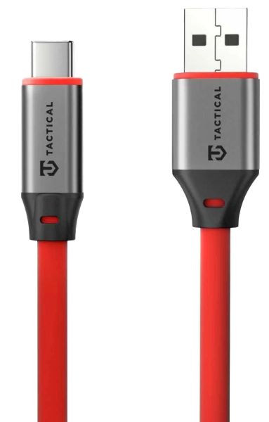 Tactical Fat Man 2.0 Cable USB-A/USB-C 1m Red