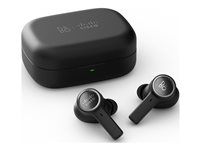 Bezdrátová sluchátka s mikrofonem - špuntová sluchátka - Bluetooth - odstranění šumu - antracitově černá - certifikováno pro Microsoft Teams