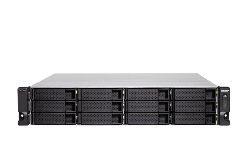 QNAP TS-h1886XU-RP-R2-D1622-16G (Xeon 3,2GHz, ZFS, 16GB ECC RAM, 12x3,5''+6x2,5'', 4xGbE,2x10GbE SFP+)