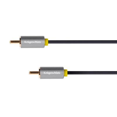 Kabel 1x Cinch konektor/1x Cinch konektor 1,8m KRUGER & MATZ KM1202 Basic