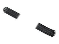 Braided Sleeving with Hook-and-Loop Fast
