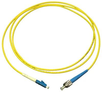 Optický patchcord duplex 9/125 LC-FC, PC 10m, OS2
