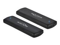tool free - Kryt úložiště - M.2 - M.2 NVMe Card - USB 3.2 (Gen 2) - černá
