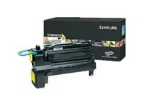 Extra vysoká výtěžnost - žlutá - originální - kazeta s barvivem LCCP - pro Lexmark C792, X792
