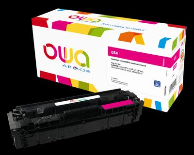 OWA Armor toner kompatibilní s Canon CRG-054 M, 1200st, červená/magenta