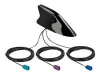 Shark Fin Antenna with LTE+WLAN+GPS