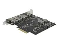 USB adaptér - PCIe 3.0 x4 - USB-C 3.2 Gen 2 x 2 + USB 3.2 Gen 2 x 3