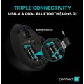 CONNECT IT Triple, Bezdrátová myš, černá
