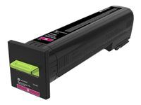Kapacita Extra High Capacity - purpurová - originální - kazeta s barvivem LCCP, Lexmark Corporate - pro Lexmark CS820de, CS820dte, CS820dtfe