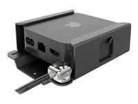 Montážní sada (security bracket, sestava zamykací hlavy) - Ventilovaný - pro mediabox - uzamykatelný - vysoce kvalitní hliník - černá - pro Apple TV 4K (3rd generation)