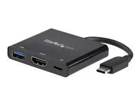 Startech USB-C to HDMI Adapter - 4K 30Hz - Thunderbolt 3 Compatible - with Power Delivery (USB PD) - USB C Adapter Converter (CDP2HDUACP) - Dokovací stanice - USB-C / Thunderbolt 3 - HDMI