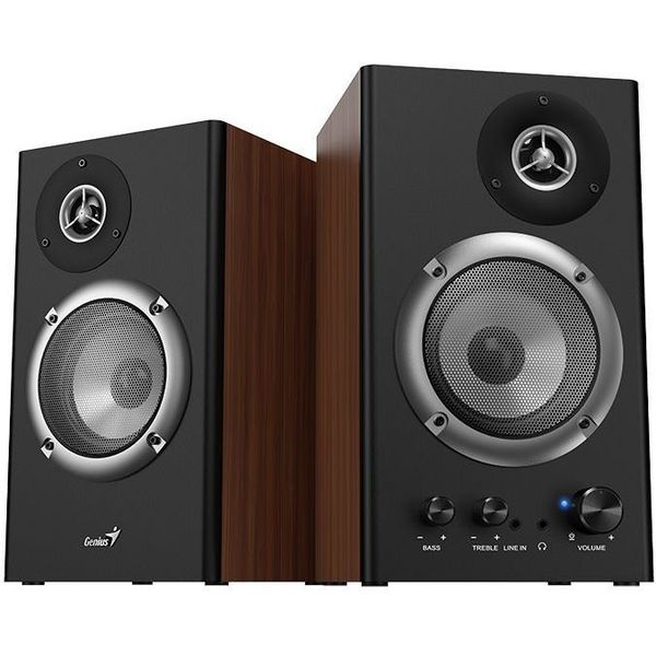 GENIUS SP-HF1200B 36W RMS 2.0, Reproduktory hnědé