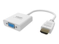 Nástroj pro převod videa - HDMI - VGA - bílá