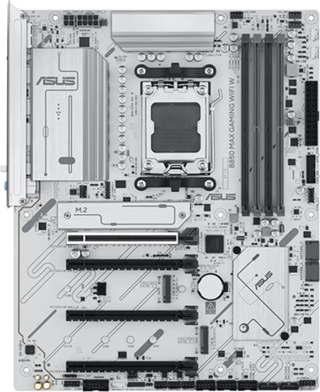 ASUS B850 MAX GAMING WIFI White