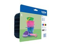 4-balení - černá, žlutá, azurová, purpurová - originální - inkoustová cartridge - pro Brother DCP-J562DW