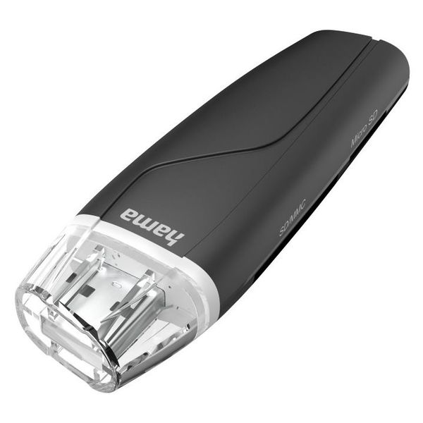 HAMA USB-A, Čtečka karet microSD/SD, černá