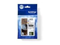 4-balení - černá, azurová, purpurová, žlutá - originální - inkoustová cartridge - pro Brother MFC-J5340DW, MFC-J5345DW, MFC-J5740DW, MFC-J6540DW, MFC-J6940DW