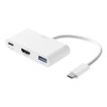 DELTACO USBC-HDMI23, Adaptér USB-C/HDMI, 4K@30Hz