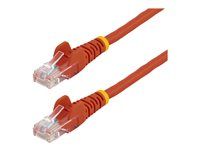 0.5m Red Snagless Cat5e Patch Cable - 45PAT50CMRD