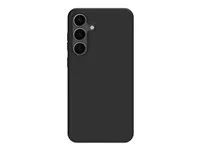 Zadní kryt pro mobilní telefon - silikon, plast - noční čerň - pro Samsung Galaxy S25+