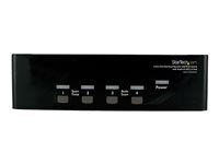 Přepínač KVM / audio / USB - 4 x KVM / zvuk / USB - 1 místní uživatel - desktop - pro P/N: IM12D1500P, SVA12M2NEUA, SVA12M5NA, USBDVI4N1A6, USBVGA4N1A10, USBVGA4N1A6