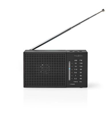 Rádio NEDIS RDFM1200BK
