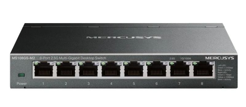 Mercusys MS108GS-M2 8x2.5G Desktop switch