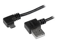 2m 6 ft Right Angle Micro-USB Cable - USB2AUB2RA2M