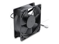 Delock - Ventilátor skríne - axiální - 120 mm - cerná