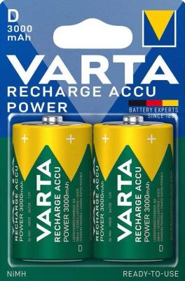 Varta Power Accu D 2x R2U 3000mAh