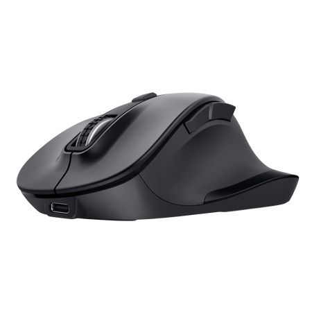 Trust Fyda Multi-device Wireless Mouse/Kancelářská/Optická/Pro praváky/2 400 DPI/USB+BT/Černá