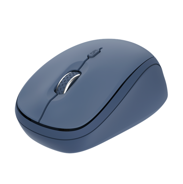 Trust yvi+ multi-device wireless mouse blue