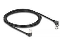 RJ45 Network Cable Cat.6A S/FTP Slim 90°