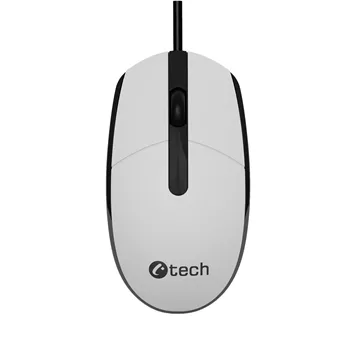 Myš C-TECH WM-10, černobílá, USB