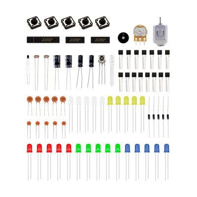 Sada elektronických součástek 01