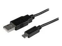 M/M - Thin Micro USB Charge Cable (USBAUB15CMBK) - Kabel USB - Micro USB typ B (M) do USB (M) - USB 2.0 - 15 cm - černá - pro P/N: CMDPHD2HD, DPMDPHD2HD, ST4CU424, ST4CU424EU, ST4CU424UK, ST8CU824, USBAUBSCHM
