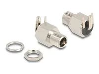 Connector DC 5.5 x 2.1 mm female bulkhea