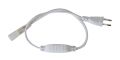 Flexo šňůra PVC pro LED pásek 3528, 230V, 0.5m