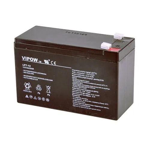 Baterie olověná 12V 7.0Ah VIPOW BAT0211