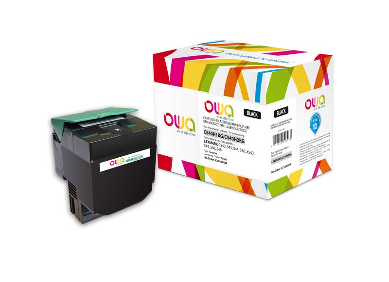 OWA Armor toner kompatibilní s Lexmark C540H1KG, 2500st, černá/black