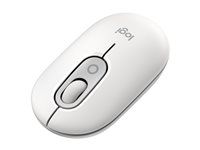 Myš - nastavitelná emotikona - optický - 4 tlačítka - bezdrátový - Bluetooth 5.1 LE - bělavá