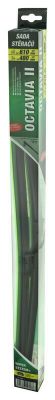 Ploché stěrače COMPASS FLAT SET 610+480 mm GREEN OCT II