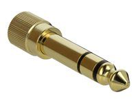 Audio adaptér - mini-phone stereo 3.5 mm se zdířkami (female) do stereo jack se zdířkami (female)