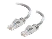 Patch kabel - RJ-45 (M) do RJ-45 (M) - 30 m - UTP - CAT 6 - lisovaný, provedení bez hrbolků, licna - šedá