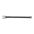 Konektor nepájivý s vodičem pro RGB LED pásky o šířce 10mm 5050 IP65