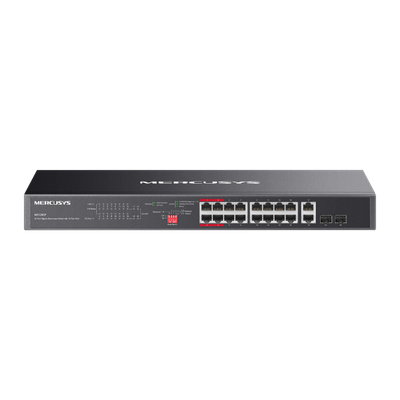 MERCUSYS MS120GP, 20-Port 1 Gbps Rack Switch PoE+